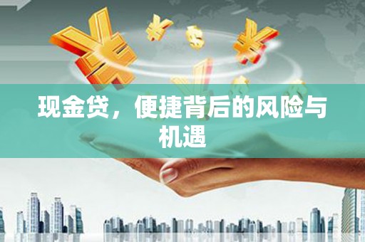 吴兴现金贷，便捷背后的风险与机遇