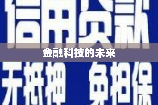 吴兴金融科技的未来