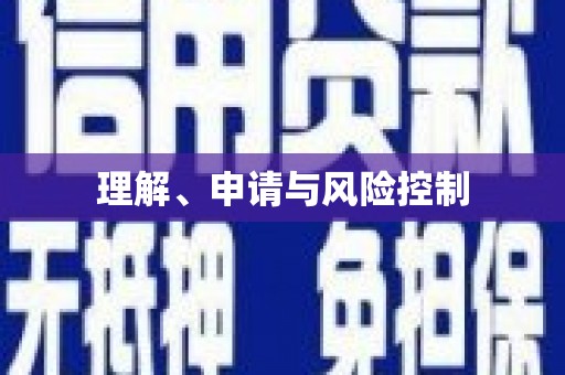 吴兴理解、申请与风险控制